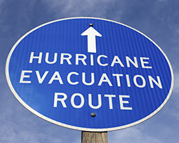 Evacuation Route Sign
